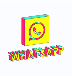 Whatsapp Isometric