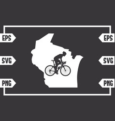 Wisconsin - Guy Cycling