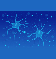 Neurons In The Brain Synapse And Neuron Cells