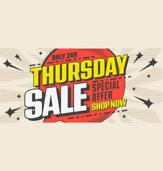 Thursday Sale Campaign Special Price Offer