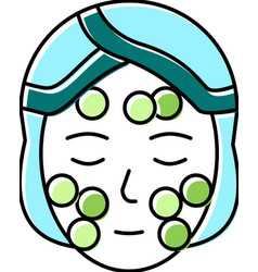 Spa Procedure Cucumber Color Icon