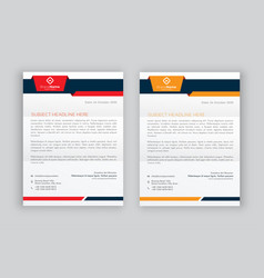 Business Corporate Letterhead Design Template