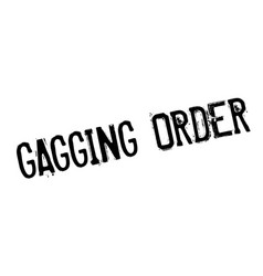 Gagging Order Rubber Stamp