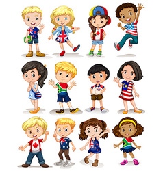 Children From Different Countries