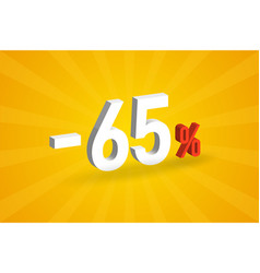 Negative 65 Discount 3d Text For Sells And