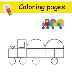 Coloring Book For Children Education Cartoon