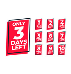 Countdown Days Left To Go Website Or Sale