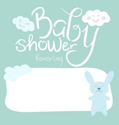 Baby Shower Invitation Card Honoring Mommy To Be