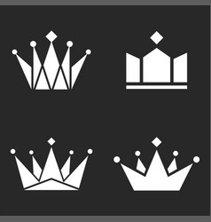 Crown Logo Mockup Set Royal Symbol King