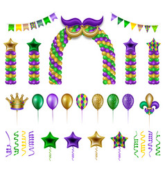 Mardi Gras Party Elements