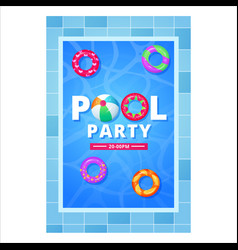 Pool Circle Party Summer Float Ring Concept