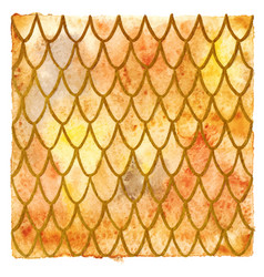 Dragon Skin Scales Yellow Orange Gold Pattern