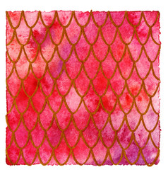 Dragon Skin Scales Red Gold Ruby Pattern Texture