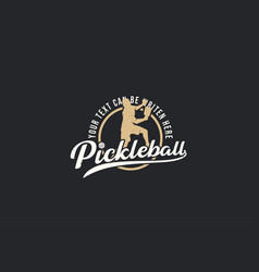 Pickleball Graphic With A Combination