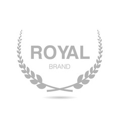 Royal Brand Laurel Wreath Label