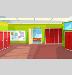 School Corridor Classroom Interior Style Hallway