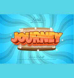 Journey Playful Gaming Editable Text Style Effect