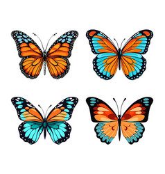 Set Of Butterfly Clipart