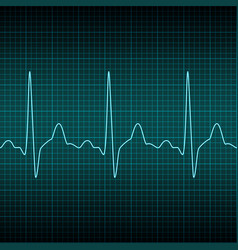 Ekg Seamless Pattern