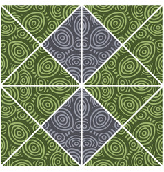 Circle Shapes Kaleidoscope Seamless Pattern