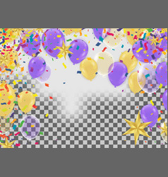 Realistic Balloon Background For Party Holiday