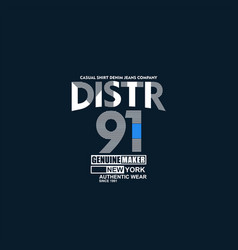 Distr 91 Genuine Maker