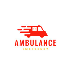 Emergency Car Fast Drive Red Ambulance Urgent