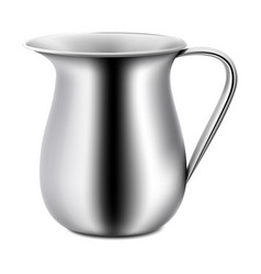 Glossy Steel Milk Jug Stainless Steel Milk