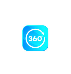 360 Icon With Arrow