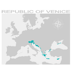 Map Republic Venice