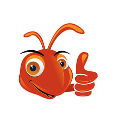 Ant Thumbs Up Cartoon