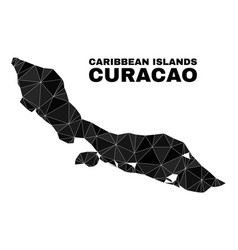 Lowpoly Curacao Island Map