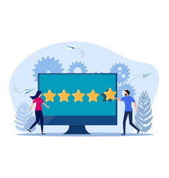 Women And Men Give Star Ratings Online Customers