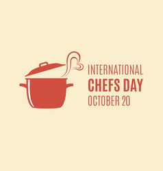 International Chefs Day Pot Food Icon