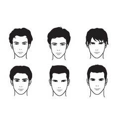 Mens Face Silhouette