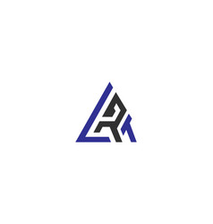 Modern Triangle Lrt Letter Logo Design