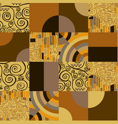 Abstract Klimt Pattern