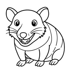 Cuban Solenodon Rodent Smiles Icon