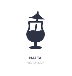 Mai Tai Icon On White Background Simple Element