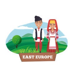 East Europe Man And Women