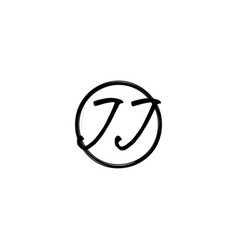 Jj Street Style Modern Initial Logo Concept