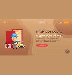 Fireproof Doors Website Template