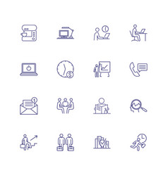 Office Work Icons