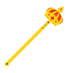 Colored Royal Staff Icon