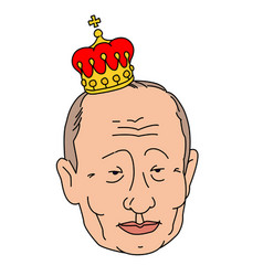 Russia Moscow - January 28 2019 Caricature