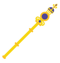 Colored Royal Staff Icon