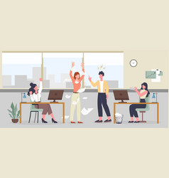 Conflict At Workplace Concept