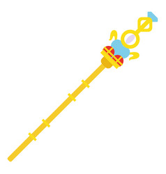 Colored Royal Staff Icon