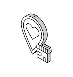 Local Business Isometric Icon