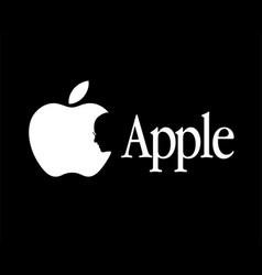 Apple Brand Logo Phone Steve Jobs Face Symbol